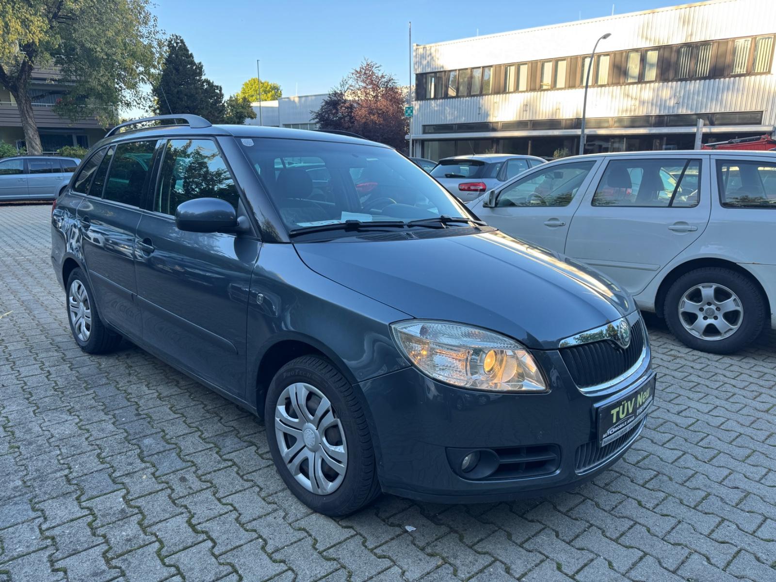 Skoda Fabia 2009 — салон