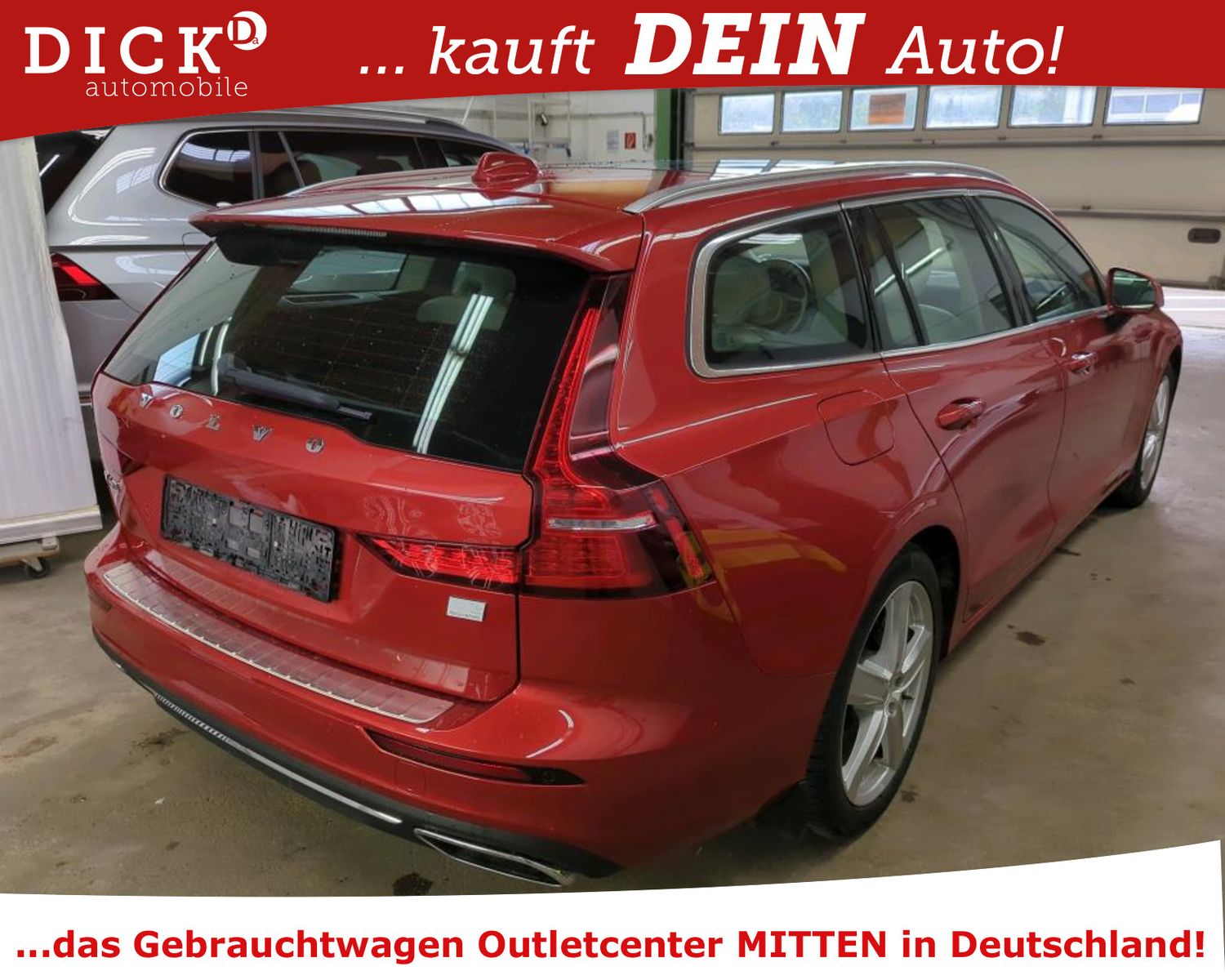 Fahrzeugabbildung Volvo V60 T6 Hyb AWD Core LED/SHZ/H&K/HUD/PANO/360°/8F