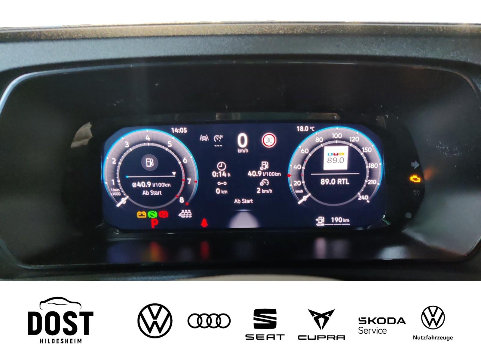 Volkswagen Caddy Life Energy 1,5 TSI DSG LED+AHK+GJR