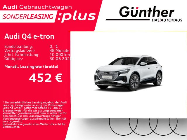 Q4 e-tron 45+WINTERRÄDER+AHK+SPORTSITZE+STANDKLI