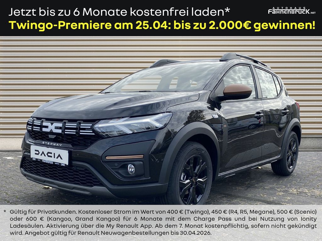 Sandero Stepway Extreme TCe 90 CVT Sitzheizung