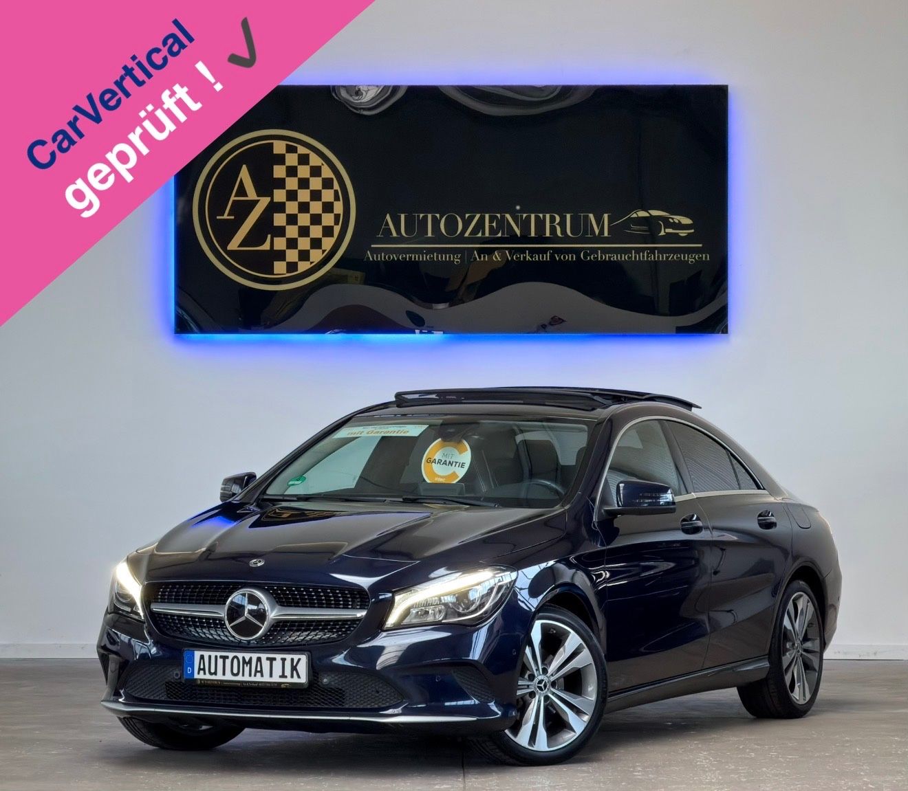 MERCEDES-BENZ CLA 220d Sport Automatik*GARANTIE*PANORAMA*2HAND