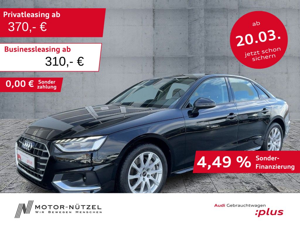 A4 Limousine 40 TDI S-TR ADVANCED LED+NAV+ACC+17