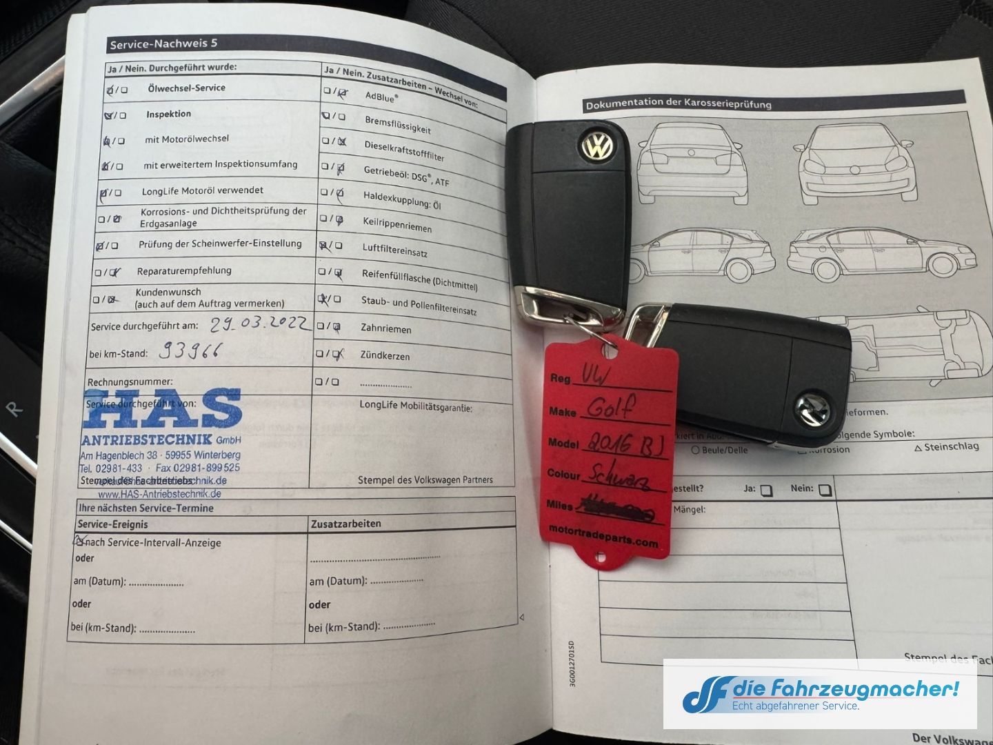 Fahrzeugabbildung Volkswagen Golf VII Variant Allstar BMT 1.4 TSI Sperrdiff.