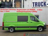 Mercedes-Benz Sprinter 317 CDI Mixto 5 Sitze AHK 3.500kg Klima - Pkw-Anhänger 500kg