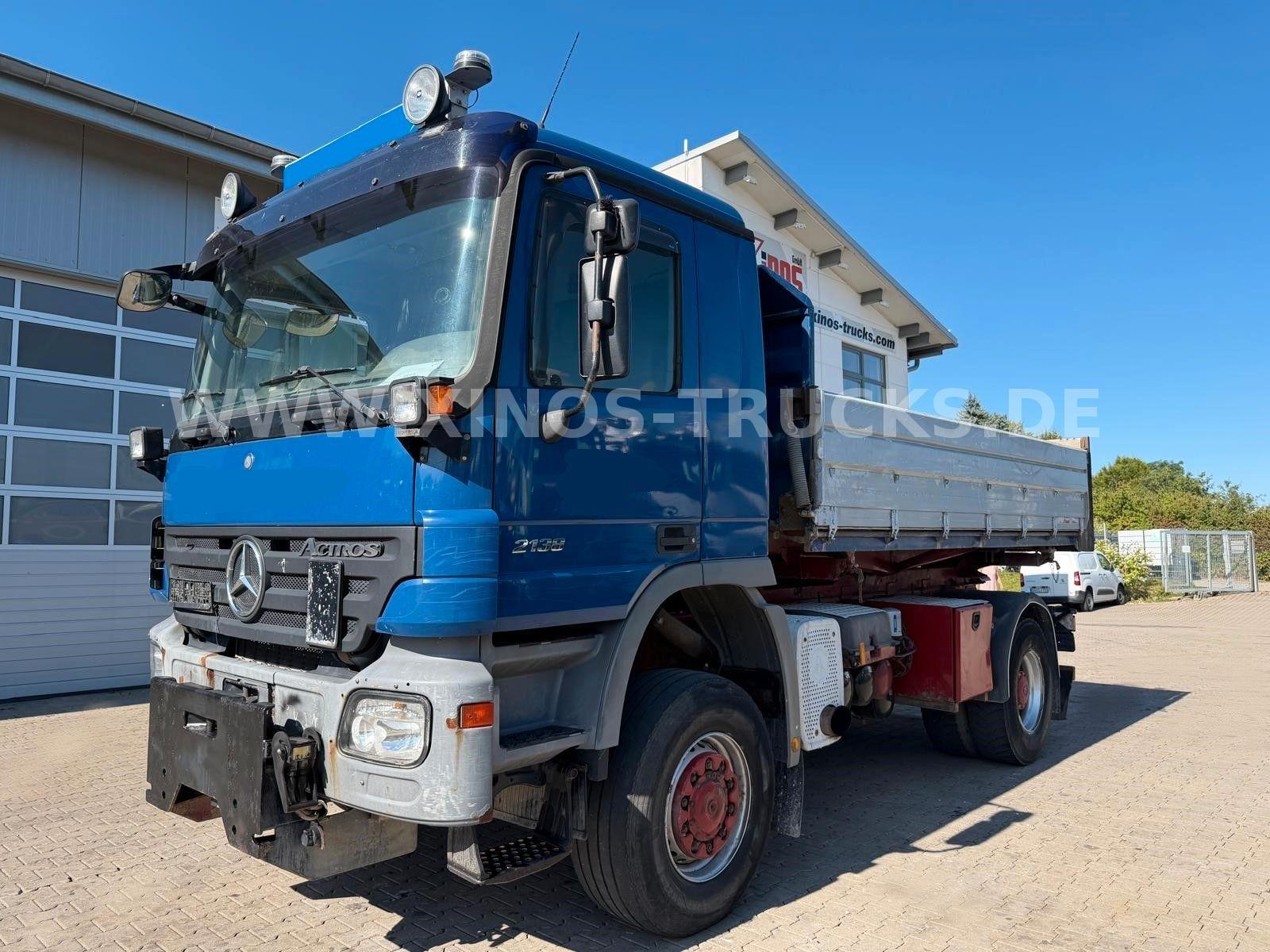 Mercedes-Benz Actros 2138 4X4 EUR3 Dreiseitenkipper AHK