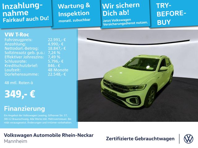 Volkswagen T-Roc 1.0 TSI R-Line App-Connect AHK Kamera uvm