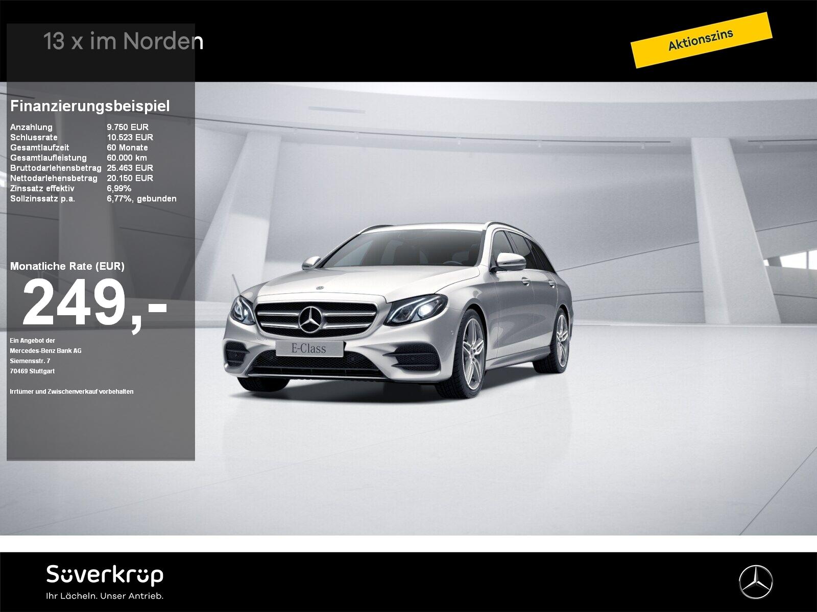 Mercedes-Benz E 220 T d 4M AMG AVANTGARDE WIDE AHK KAMERA SPUR