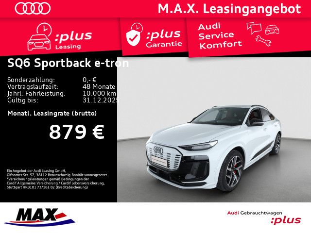 Audi SQ6 e-tron Sportback QUATT MATRIX+AHK+PANO+RAUTE