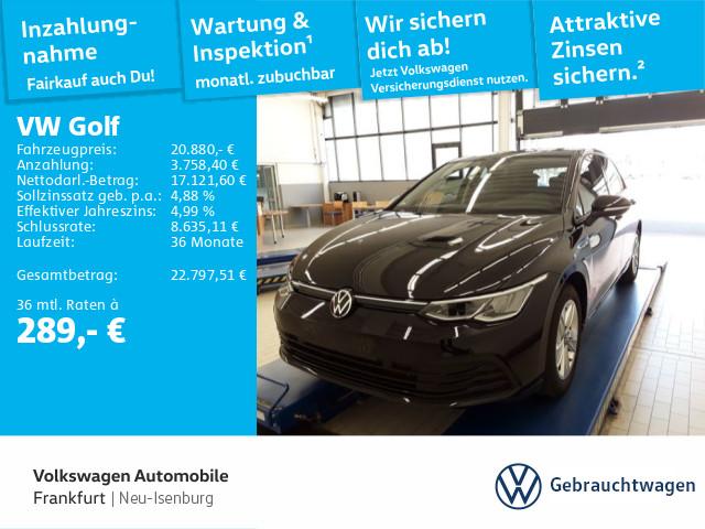 Volkswagen Golf VIII 2.0 TDI DSG Life Navi Sprachbedienung