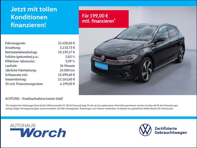 Polo GTI 2.0 TSI DSG CLIMATRONIC+LED+SHZ