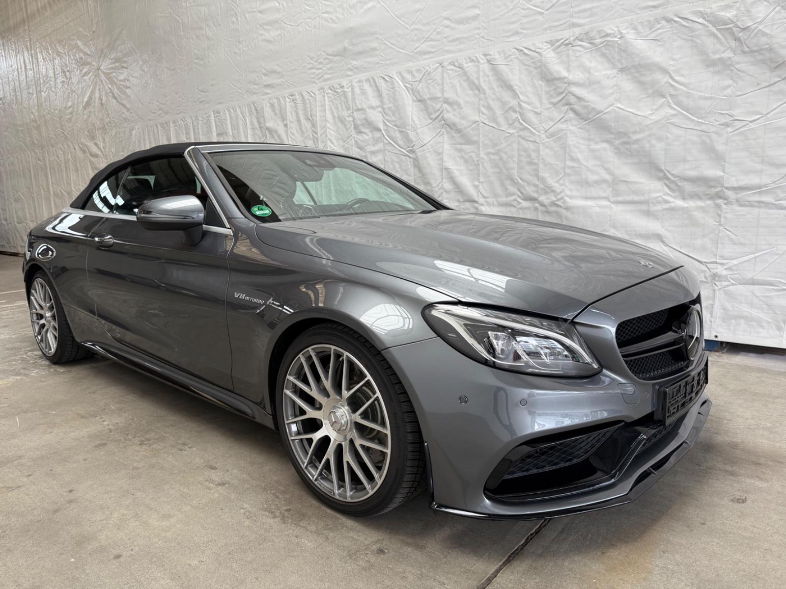 Mercedes-Benz C 63 S  AMG 4.0 V8 Cabrio Biturbo Burmester Top