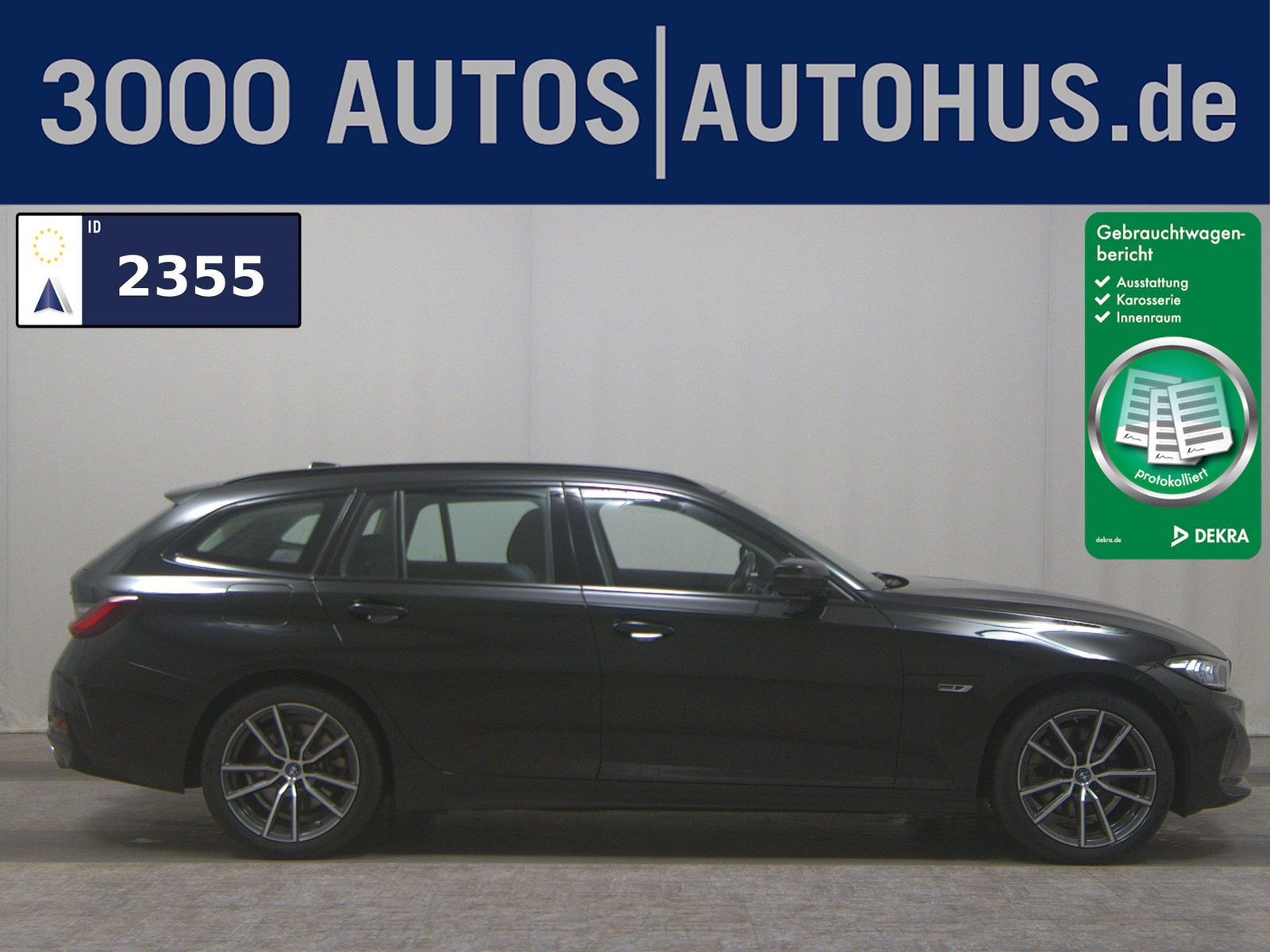 BMW 330e Touring Leder Navi LED+ Pano AHK
