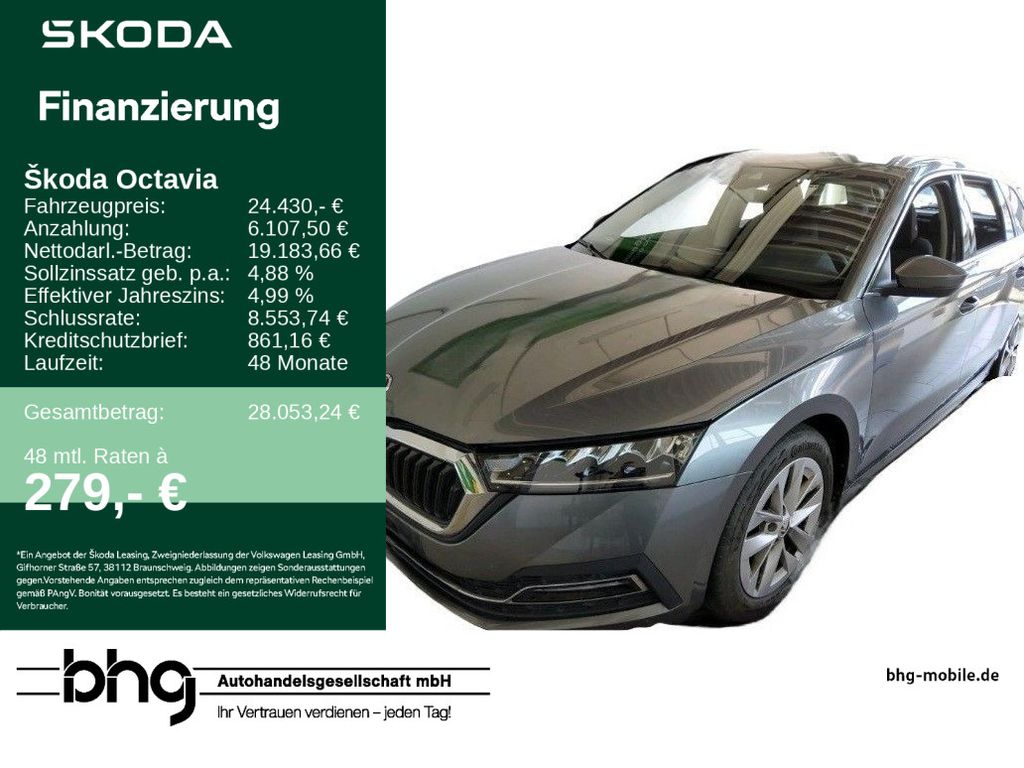 Octavia Combi 2.0 TDI Style AHK Columbus Navi co