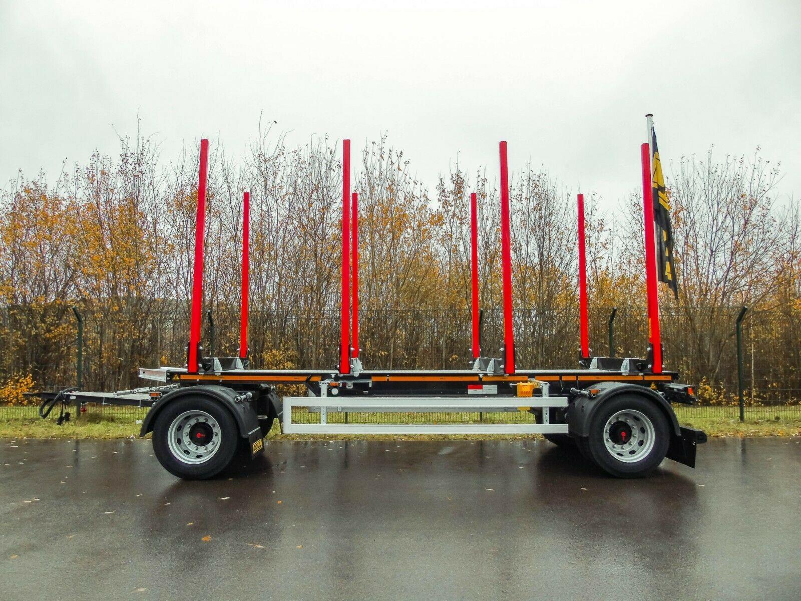 Doll rapid+ 2-Achs-Kurzholzanhänger A2G-LZ64 SIERRA