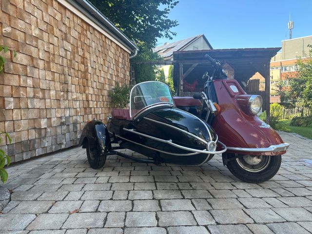 Heinkel Tourist 103A-2 mit Beiwagen