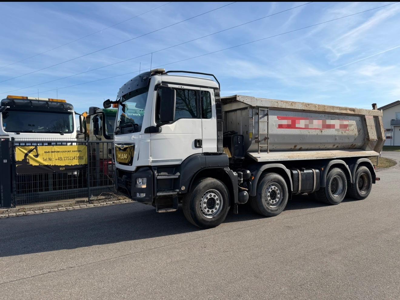 MAN 35.480*Muldenkipper*2018*1.Hand*Full Option