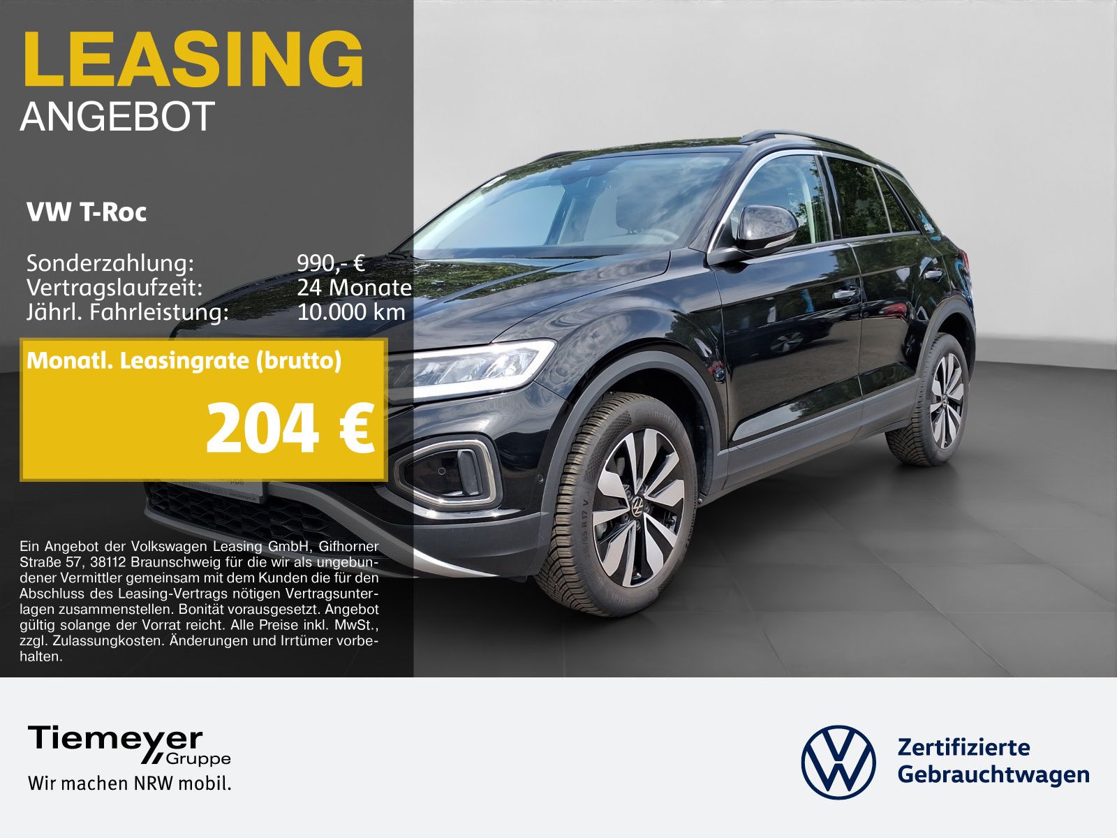 Volkswagen T-Roc 1.0 TSI GOAL NAVI LED SITZHZG PDC+