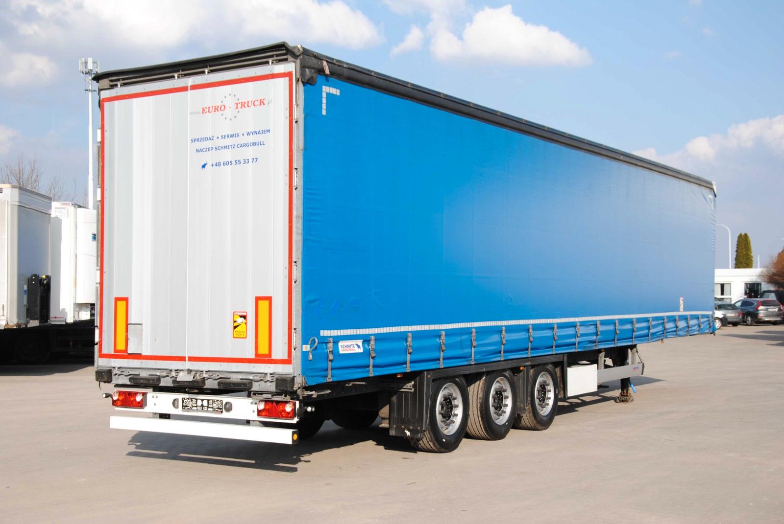 Schmitz Cargobull Varios mega,lifting axle,extending pillars