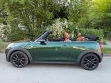 MINI Cooper Cabrio British Racing Green Leder