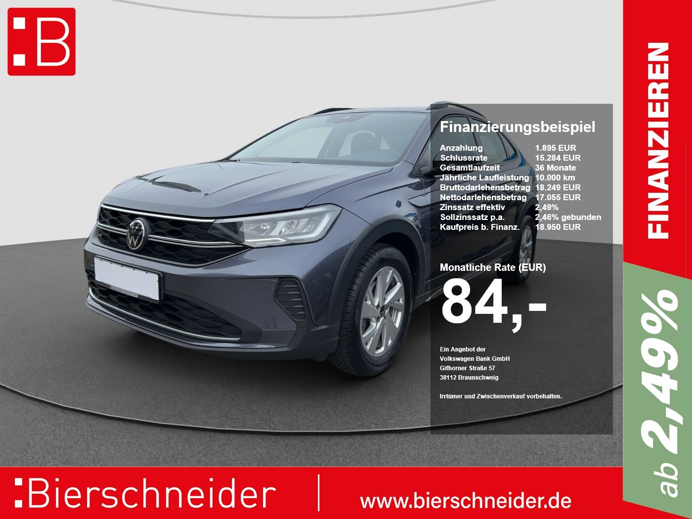 Volkswagen Taigo 1.0 TSI Life