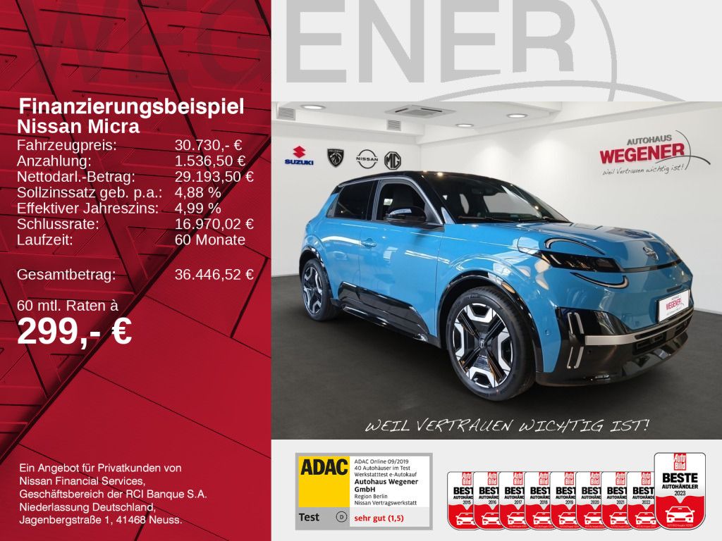 Nissan MICRA 52 kWh EVOLVE imagem 2