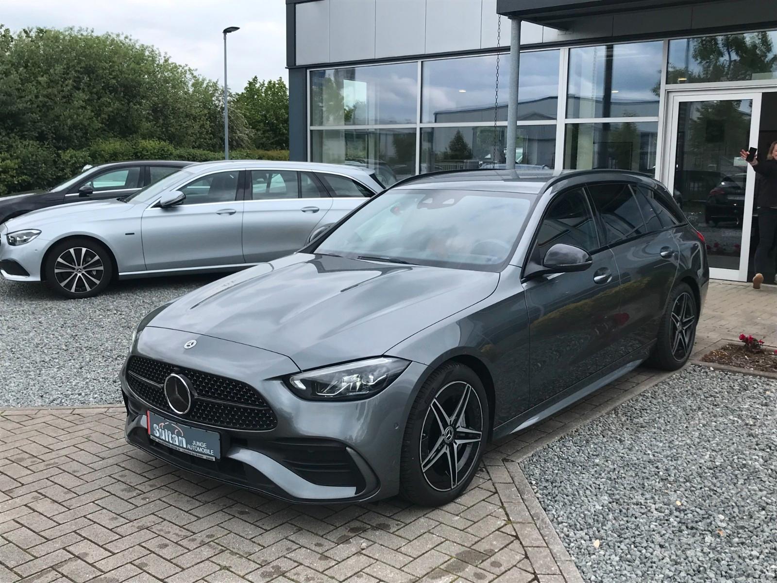Mercedes-Benz C 220 T d 2x AMG Night Distr. AHK Kam Leder 18"