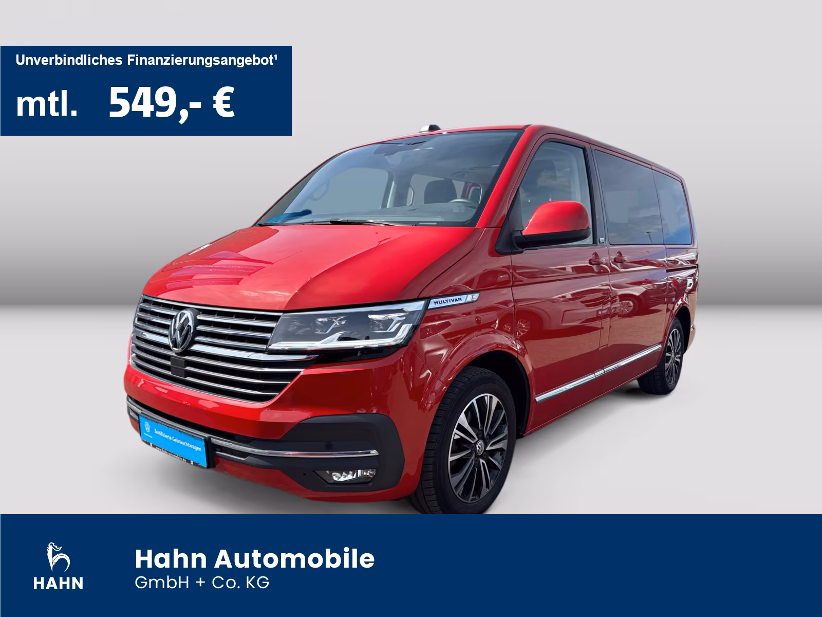 Volkswagen T6.1 Multivan GENERATION SIX 2,0TDI 110kW AHK