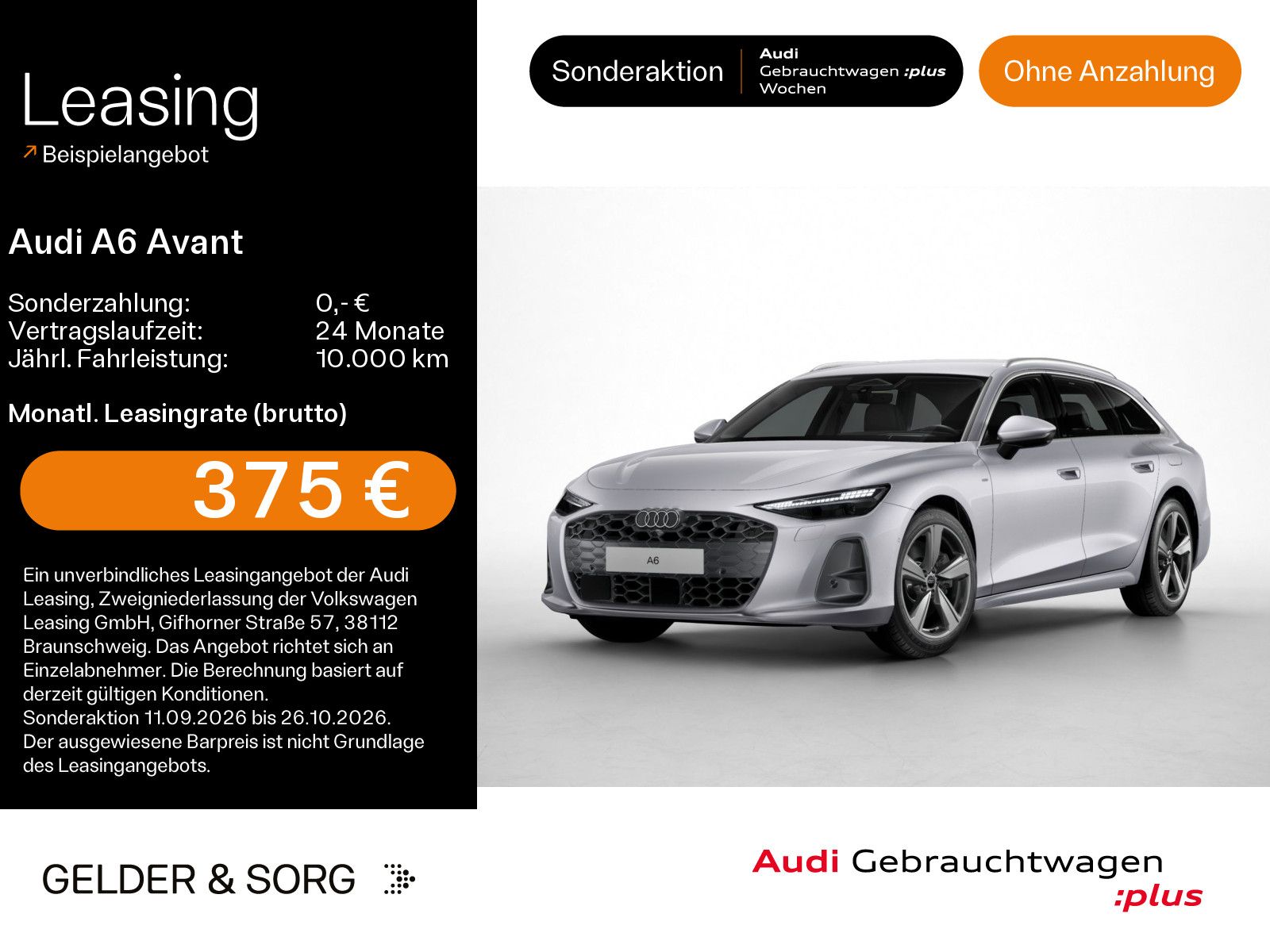 Audi A6 Avant e-hybrid qu. 220 kW OhneZusatzkosten*99