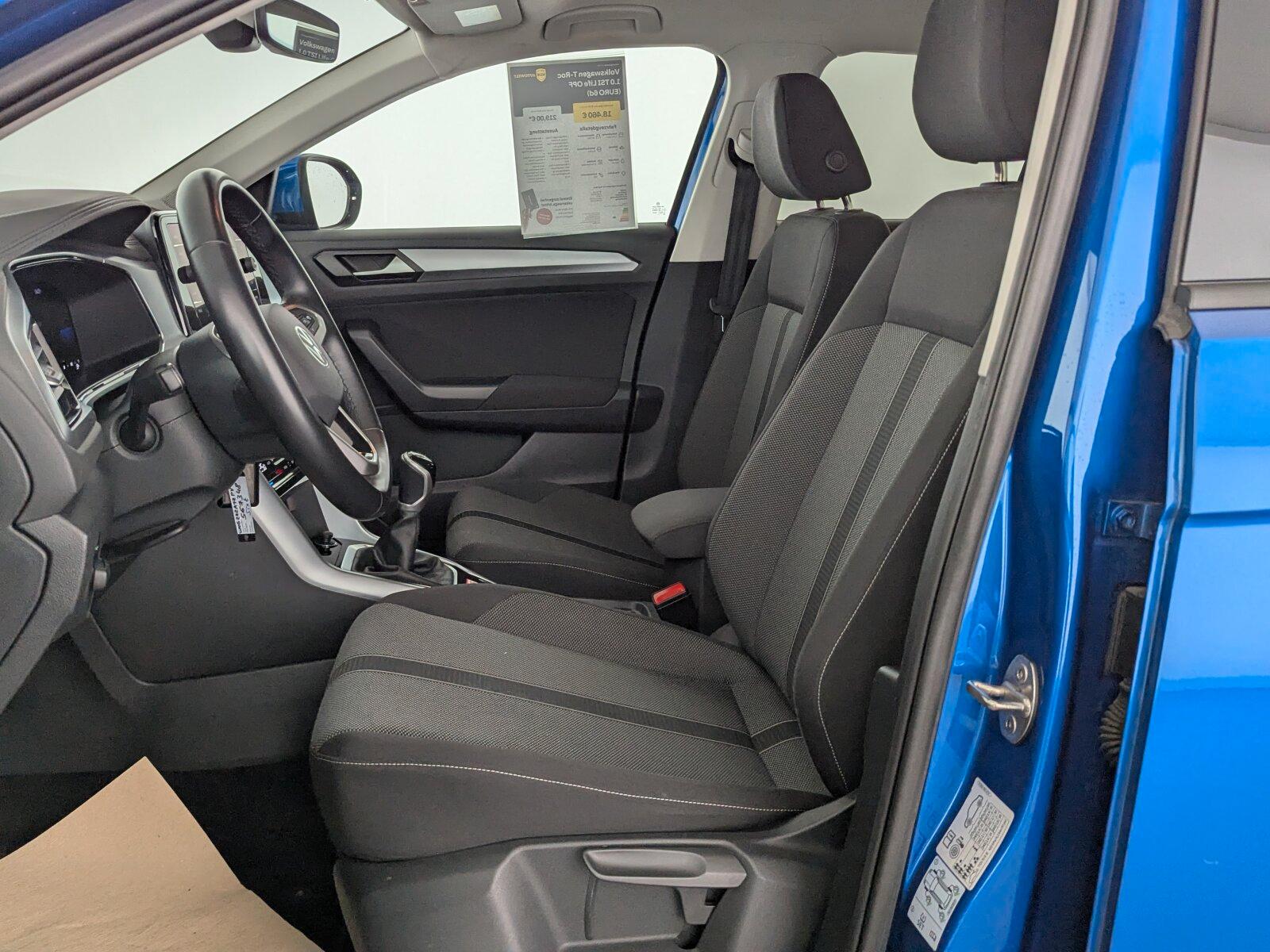 Volkswagen T-Roc 1.0 TSI Life OPF LED+NAVI+PDC+SHZ+Klima, миниатюра 12