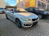 BMW 218 i  Cabrio Sport Line AHK/Bi-Xenon/Leder/Navi - gebrauchte Cabrios in Worms