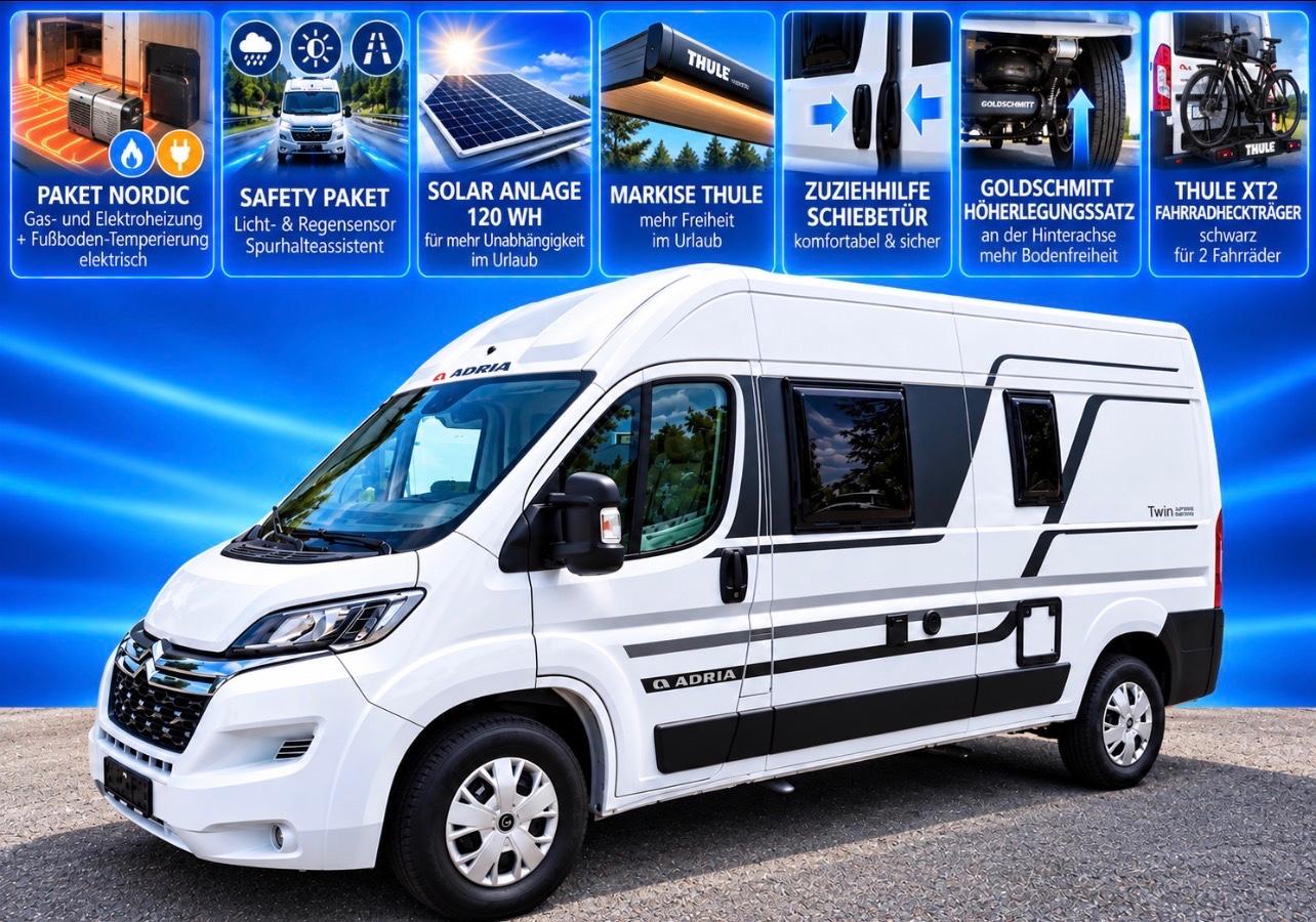 Adria Twin ALL-IN 600 SP  "Tageszulassung 2026"