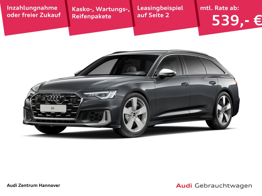 Abbildung Leasingangebot Audi S6 Avant 3.0 TDI quattro Kamera Navi LED virtual
