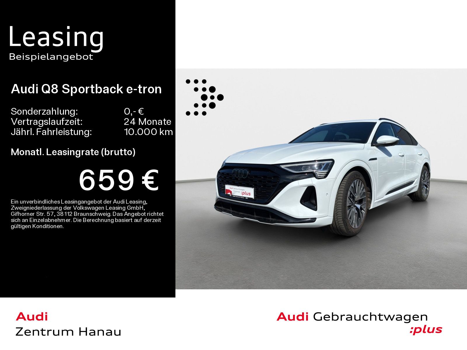 Audi Q8 e-tron Sportback 55 quattro advanced*NAVI-PLU
