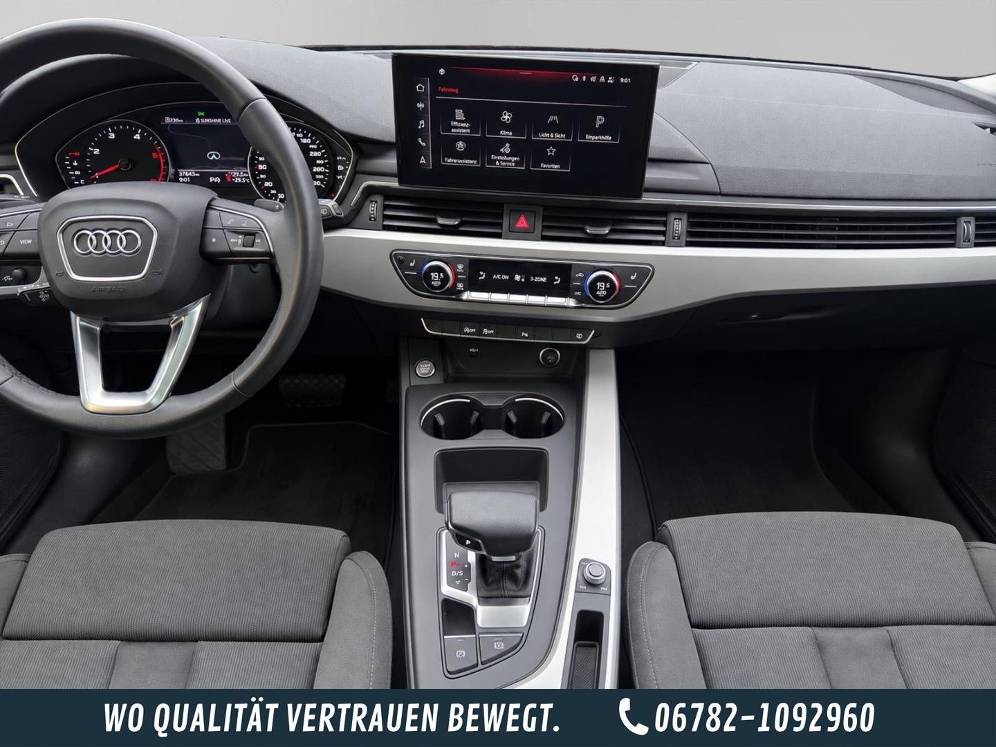 Audi A4 Avant 35 TDI S line El. Panodach Navi Sounds., миниатюра 17