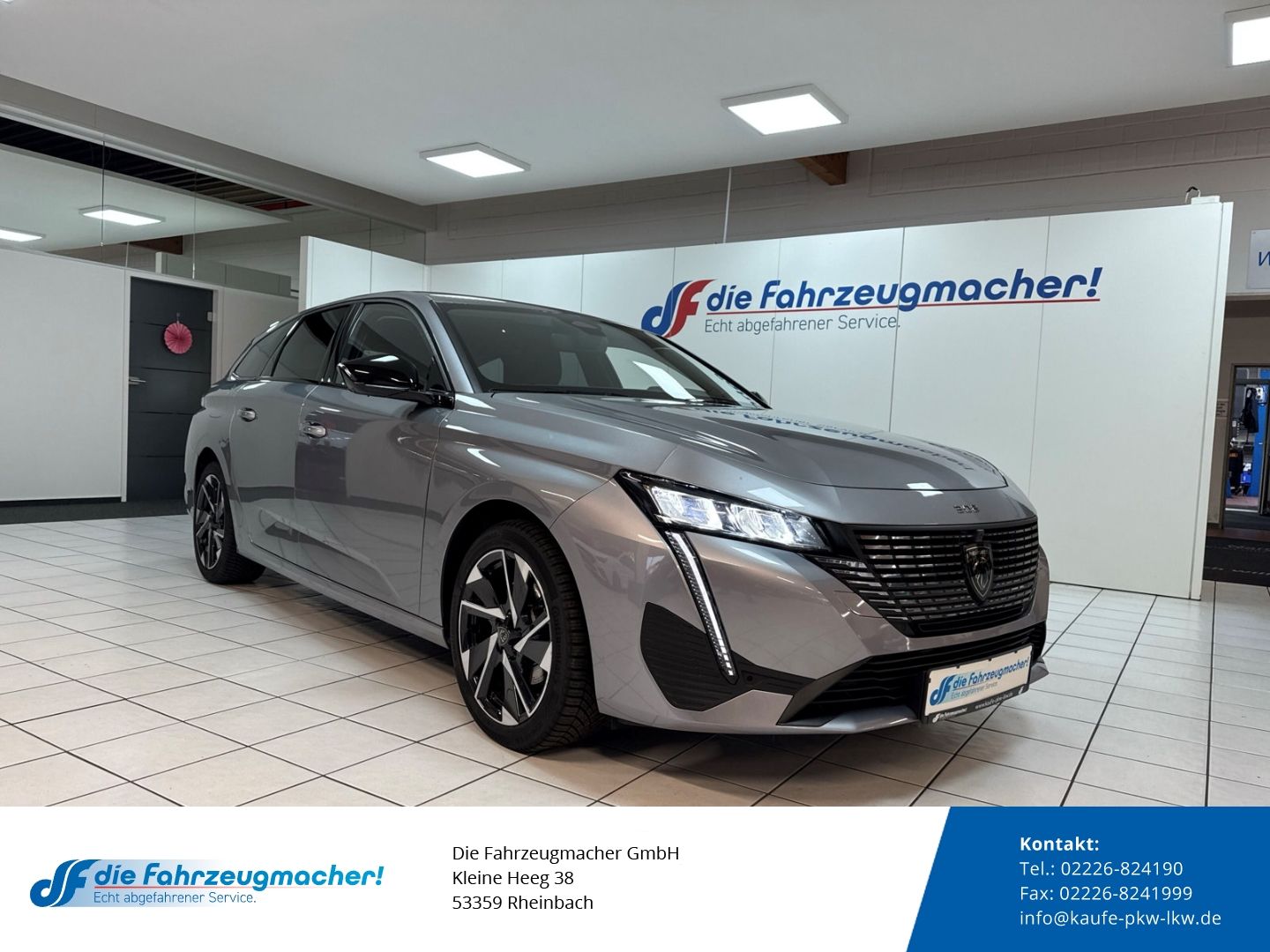 Fahrzeugabbildung Peugeot 308 SW Allure Pack Navi Memory Sitze 360 Kamera