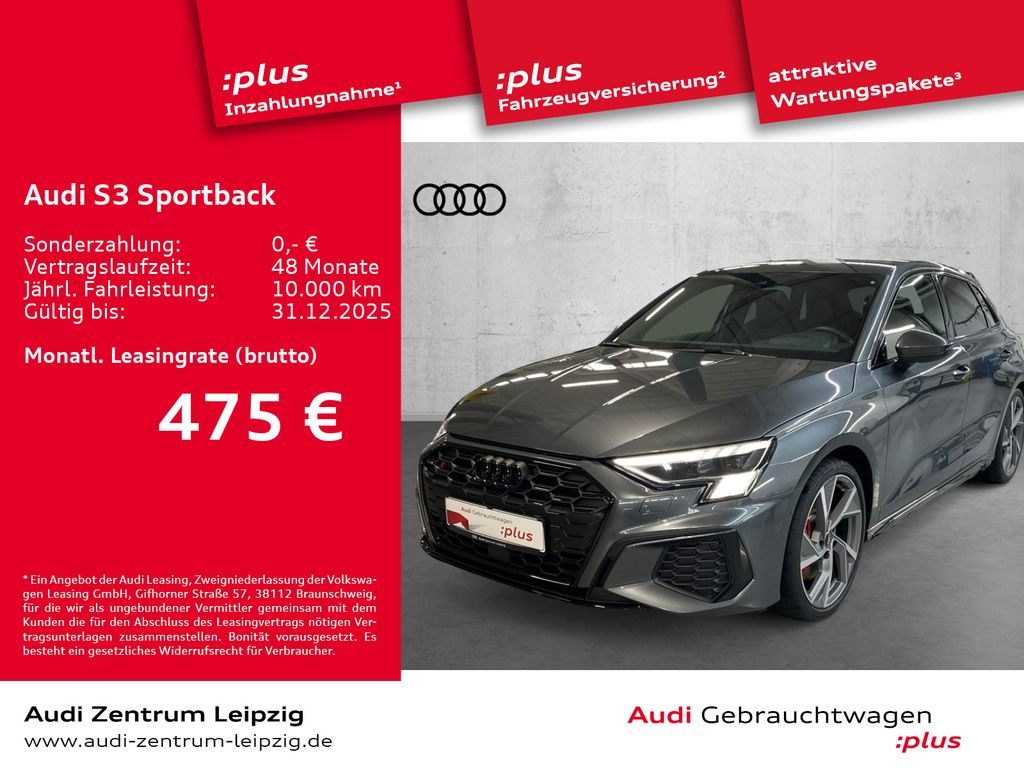 S3 Sportback TFSI qu. *Matrix*HuD*Business*B&O*