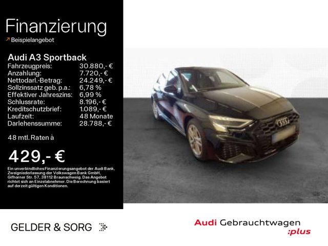 Audi A3 Sportback S line 45 TFSIe RFK*ACC*Matrix*Navi