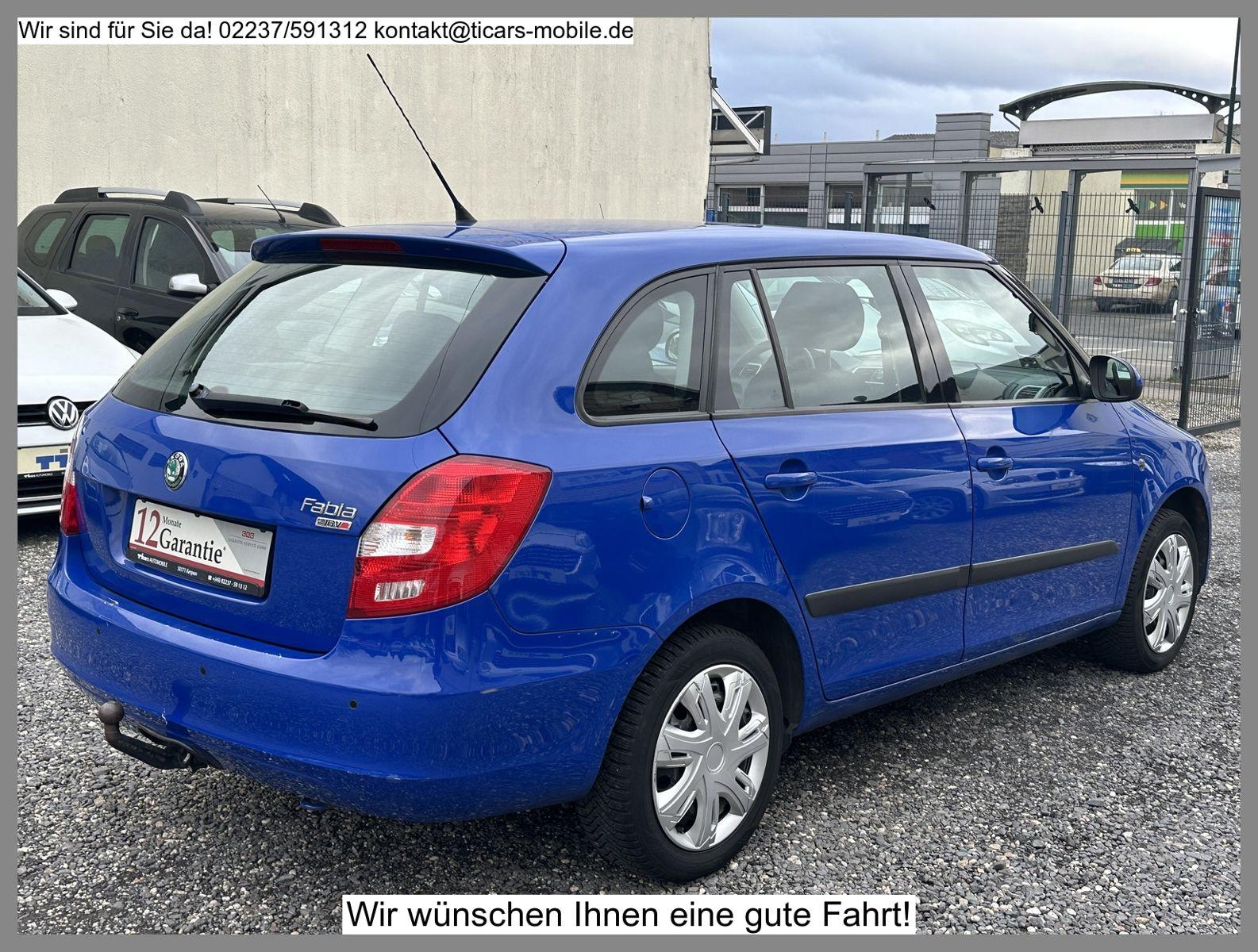 Skoda Fabia 2009 — engine 1.598 cm³, 105 HP (77kW)