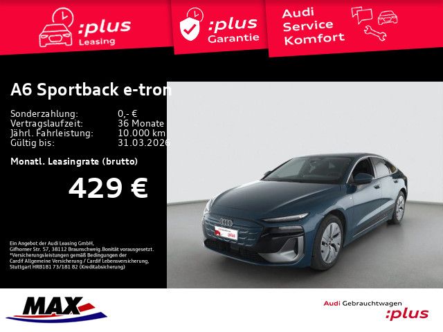 A6 Sportback e-tron S LINE 0,25% MATRIX+AHK+360°