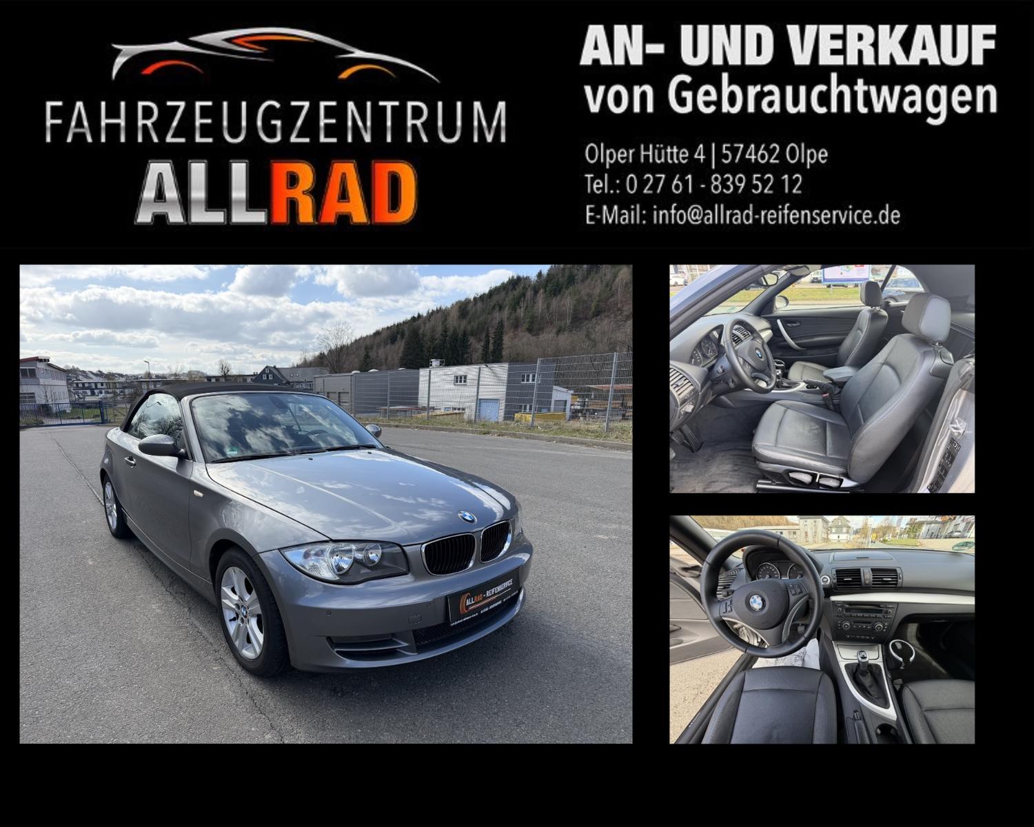BMW 118 1 Cabrio 118d *Scheckheft BMW*