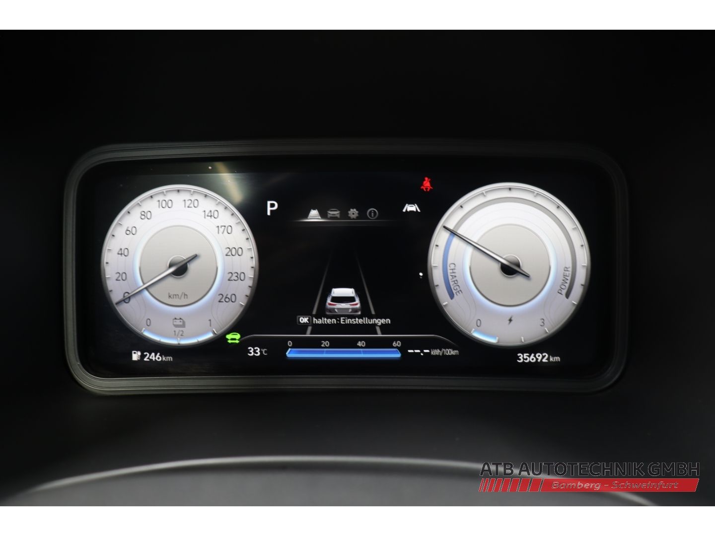 Fahrzeugabbildung Hyundai KONA Elektro Select 39,2kWh 96,4% SOH ACC Apple