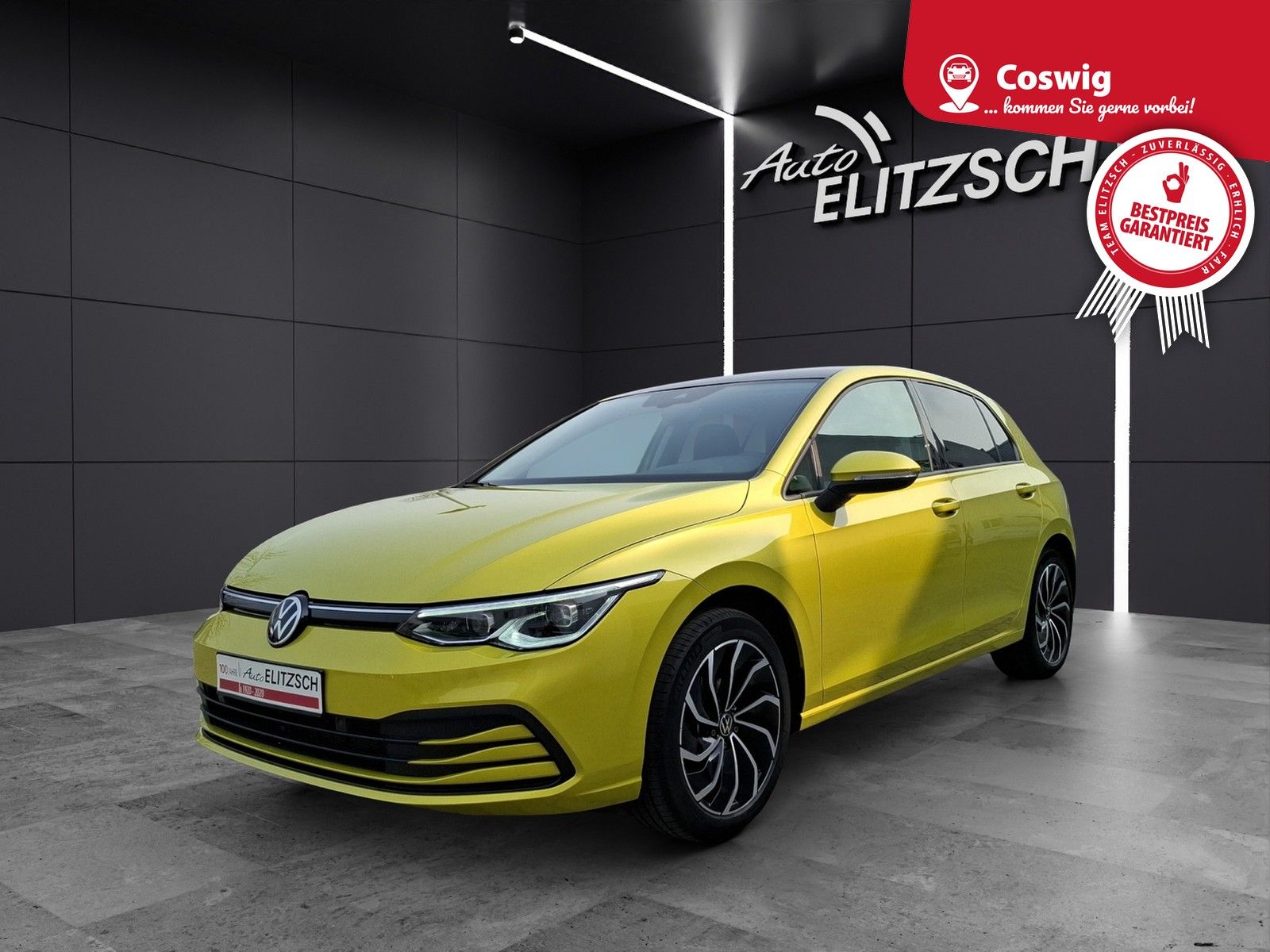 Fahrzeugabbildung Volkswagen Golf VIII TSI Life Matrix Navi AID Pano ACC PDC