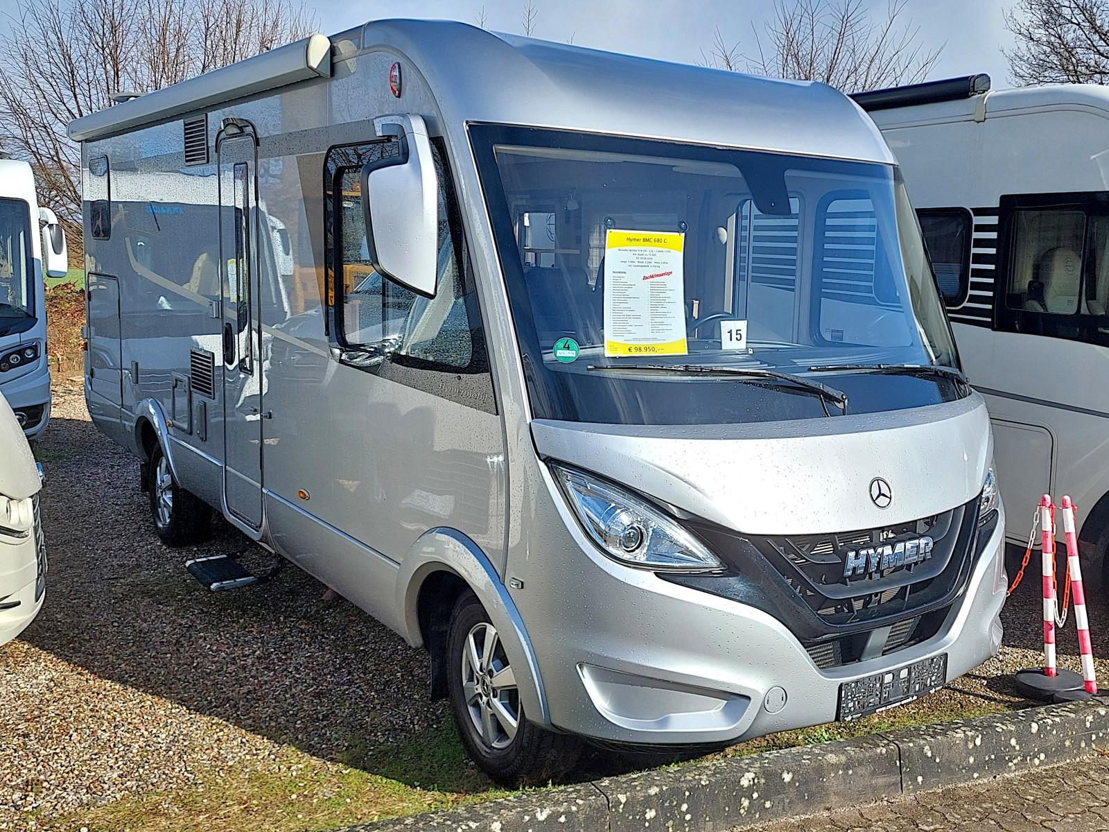 HYMER / ERIBA / HYMERCAR BMC 680 C -Hydr. Stützen -2x Klima -Leder
