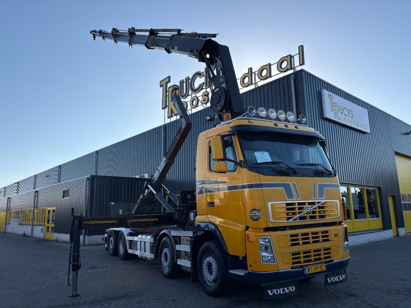 Volvo FH 400 + HIAB 377EP-5 HIPRO + 8x2 Lenkung + Euro