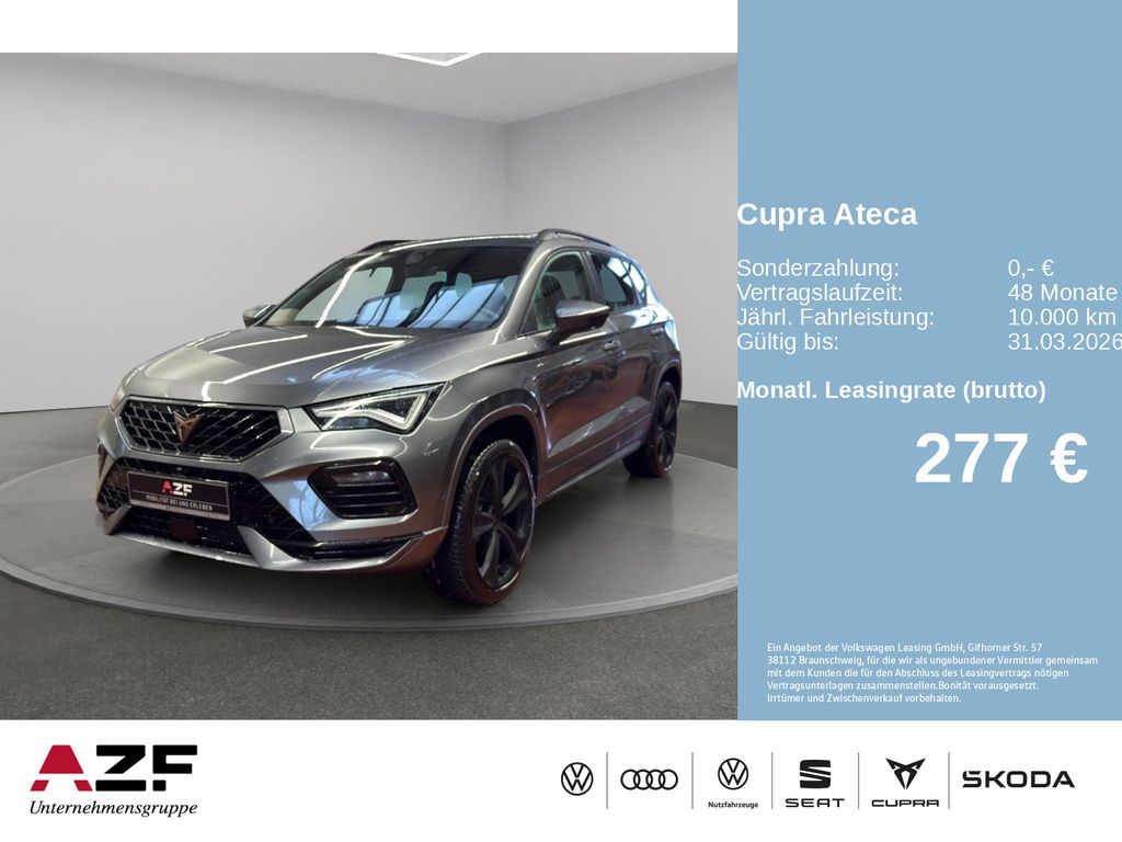 Ateca 2.0 TSI 4Drive DSG AHK+NAVI+LED+ACC+SPORTS