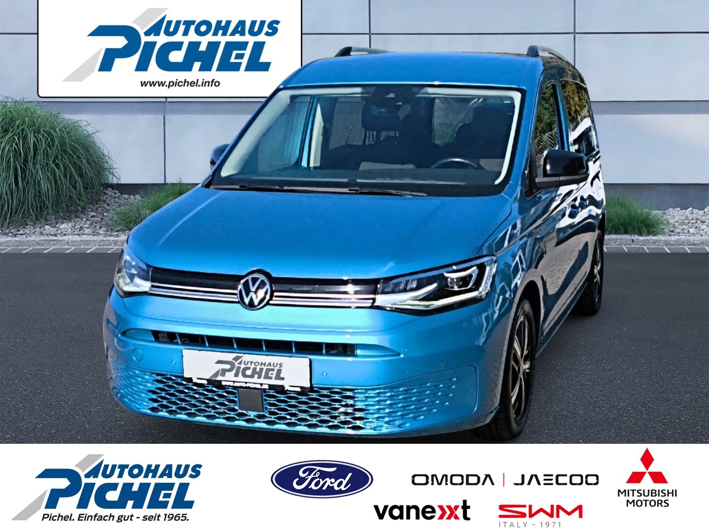 Volkswagen Caddy Style AHK-abnehmbar Navi Leder Digitales C