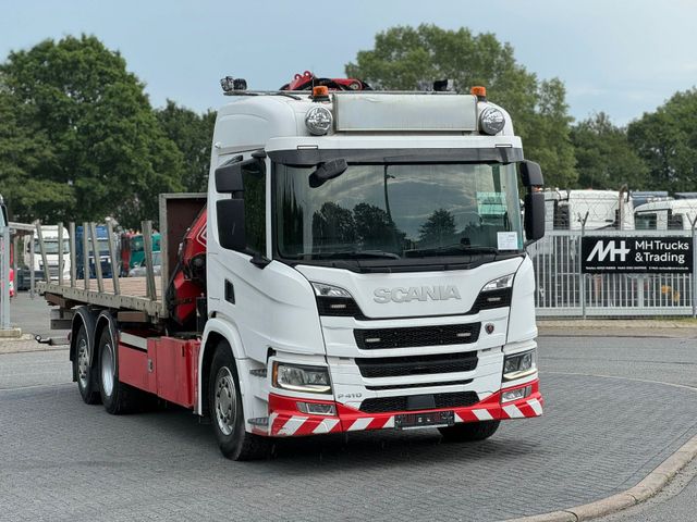 Scania P410 6x2 Wechselfahrgestell FASSI F215A