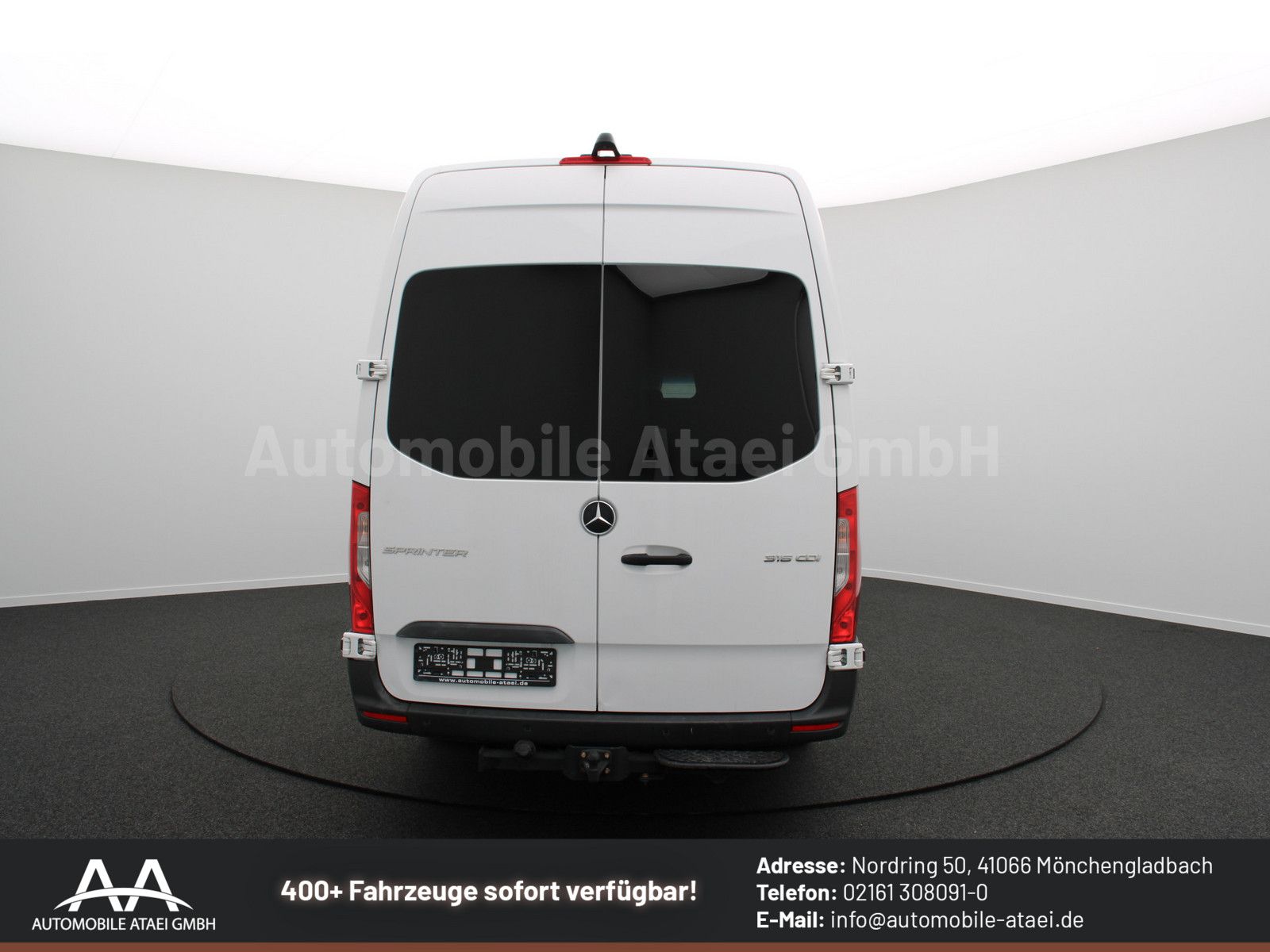 Fahrzeugabbildung Mercedes-Benz Sprinter 316 Automat. MAXI+AHK 3,5t+KAMERA 3724