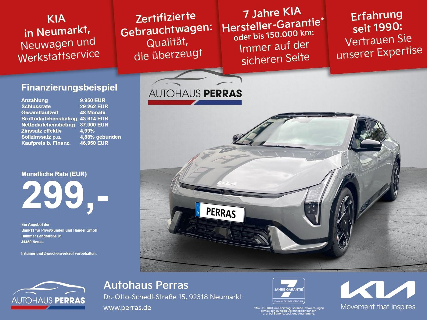 Kia EV4 Fastback 81.4 kWh FWD GTL DWP COM GD Navi+LM